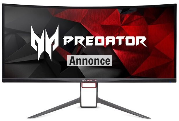 Acer 34" Predator Curved LED G-Sync X34P